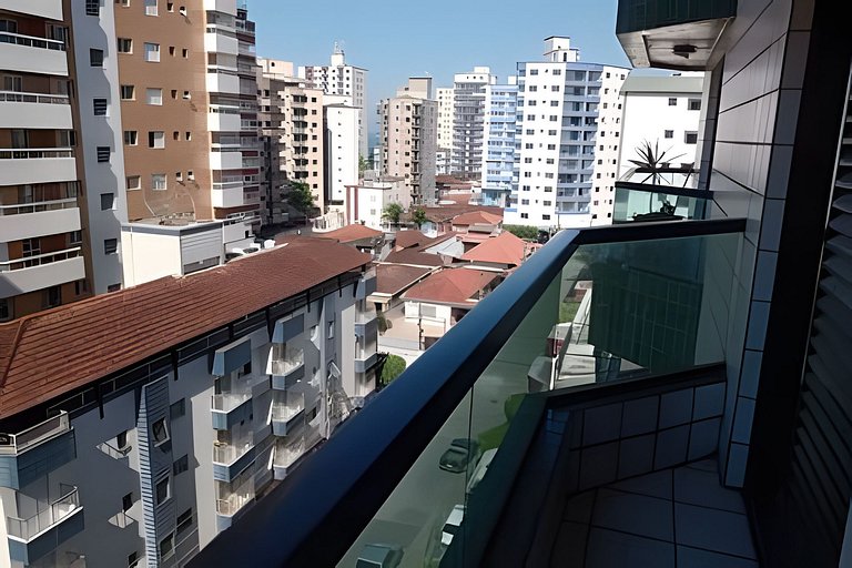 Apto aconchegante 200 metros praia - Wi-Fi 350MB